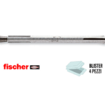 F 8 M 112z Tassello Acciaio Prolungato per Serramenti Vite Tc Pzd2 in Blister da pz.4 | Fischer